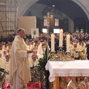 Pozdravni govor vlč. Damira Ocvirka novim pomoćnim biskupima zagrebačkim uime svećenika Zagrebačke nadbiskupije